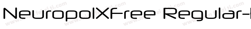 NeuropolXFree Regular字体转换